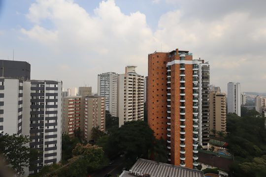 Vista da Varanda de apartamento para alugar com 3 quartos, 168m² em Vila Suzana, São Paulo