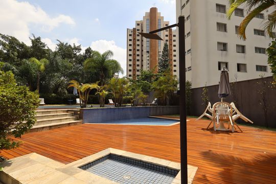 Área comum - Piscina de apartamento para alugar com 3 quartos, 168m² em Vila Suzana, São Paulo