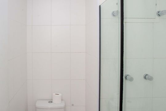Banheiro de apartamento para alugar com 2 quartos, 36m² em Americanópolis, São Paulo