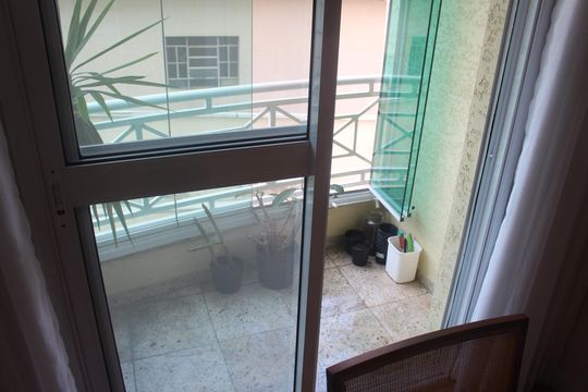 Varanda da Sala de apartamento à venda com 2 quartos, 73m² em Barcelona, São Caetano do Sul