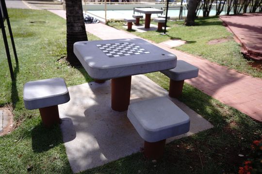 Área comum de apartamento para alugar com 2 quartos, 67m² em Moinho dos Ventos, Goiânia