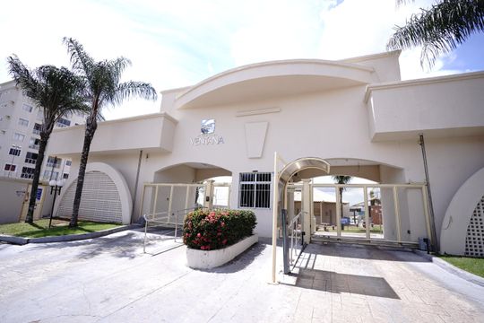 Fachada de apartamento para alugar com 2 quartos, 67m² em Moinho dos Ventos, Goiânia