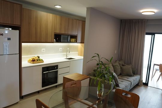Sala de apartamento à venda com 2 quartos, 68m² em Vila Zanardi, Guarulhos