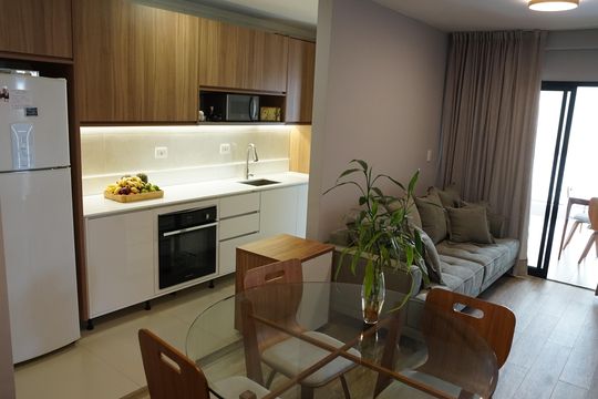 Sala de apartamento à venda com 2 quartos, 68m² em Vila Zanardi, Guarulhos
