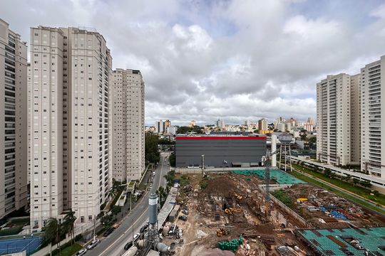 Vista da suíte 1 de apartamento à venda com 3 quartos, 113m² em Centro, São Bernardo do Campo