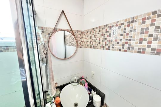 Banheiro da Suíte de apartamento à venda com 2 quartos, 74m² em Carandiru, São Paulo