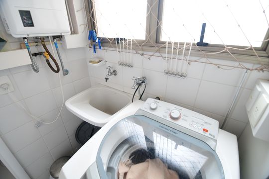 Área de Serviço de apartamento à venda com 3 quartos, 117m² em Jardim das Paineiras, Campinas