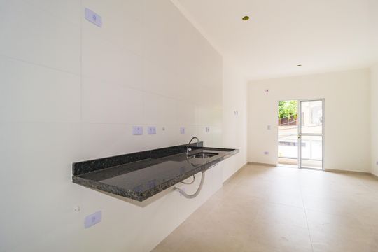 Cozinha de kitnet/studio à venda com 1 quarto, 26m² em Vila Prudente, São Paulo