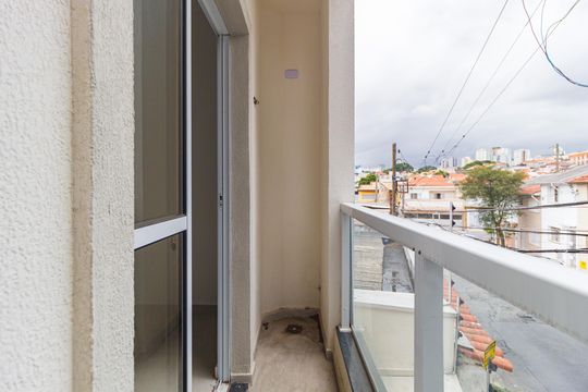 Varanda de kitnet/studio à venda com 1 quarto, 26m² em Vila Prudente, São Paulo