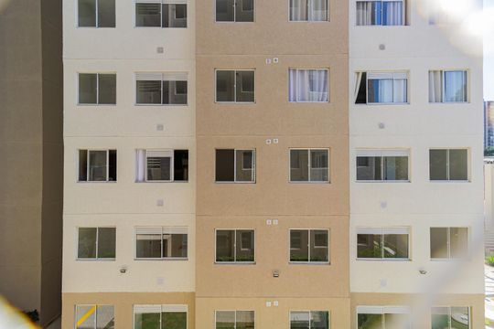 Vista do Quarto 2 de apartamento para alugar com 2 quartos, 33m² em Jardim Caravelas, São Paulo