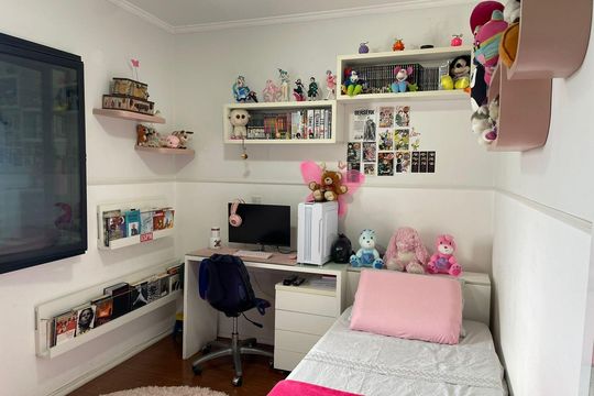 Quarto de apartamento à venda com 4 quartos, 139m² em Fazenda Morumbi, São Paulo