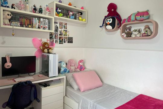 Quarto de apartamento à venda com 4 quartos, 139m² em Fazenda Morumbi, São Paulo