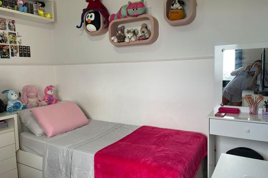 Quarto de apartamento à venda com 4 quartos, 139m² em Fazenda Morumbi, São Paulo