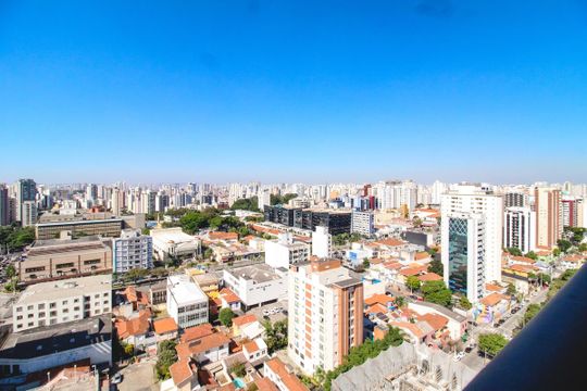 Vista de apartamento à venda com 1 quarto, 34m² em Vila Clementino, São Paulo