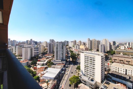 Vista de apartamento à venda com 1 quarto, 34m² em Vila Clementino, São Paulo