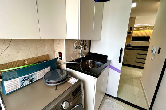 Área de Serviço de apartamento à venda com 2 quartos, 81m² em Centro, Guarulhos