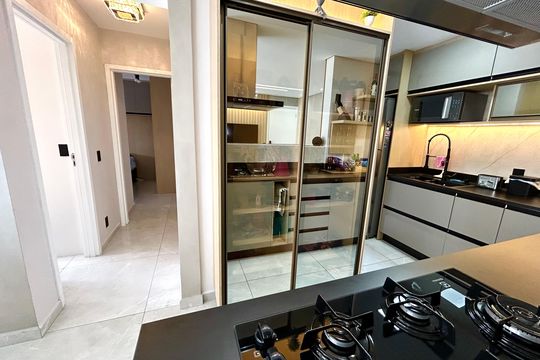 Cozinha de apartamento à venda com 2 quartos, 81m² em Centro, Guarulhos