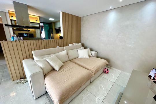 Sala de apartamento à venda com 2 quartos, 81m² em Centro, Guarulhos