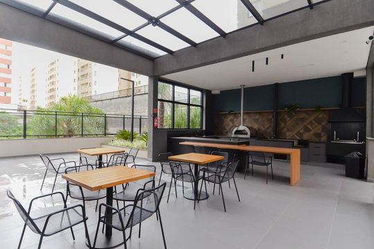 Área comum - Churrasqueira de apartamento à venda com 2 quartos, 81m² em Centro, Guarulhos