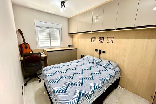 Quarto Suíte de apartamento à venda com 2 quartos, 81m² em Centro, Guarulhos