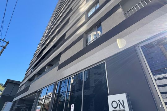 Fachada de apartamento para alugar com 1 quarto, 30m² em Indianópolis, São Paulo