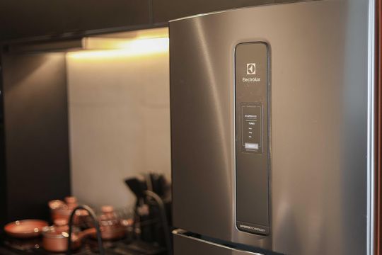 Cozinha de apartamento para alugar com 1 quarto, 30m² em Indianópolis, São Paulo
