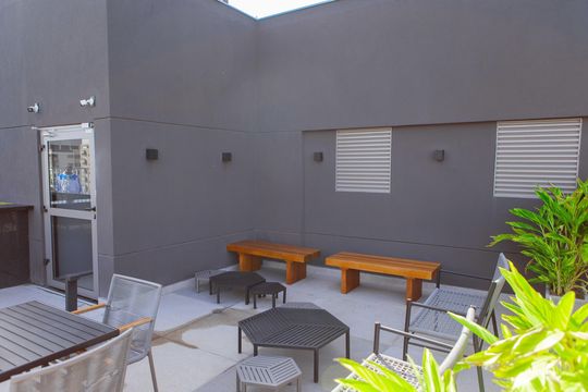 Área comum de apartamento para alugar com 1 quarto, 30m² em Indianópolis, São Paulo