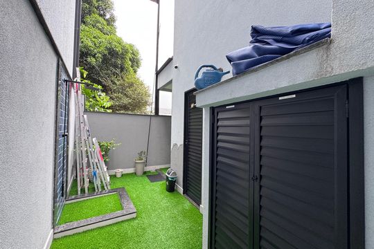 Área externa  de casa de condomínio à venda com 3 quartos, 217m² em Vargem Grande, Rio de Janeiro