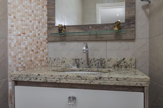 Lavabo de casa à venda com 3 quartos, 220m² em Jardim Sabará, Porto Alegre
