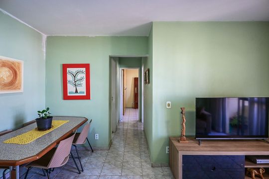Sala de apartamento à venda com 2 quartos, 54m² em Jardim Umarizal, São Paulo