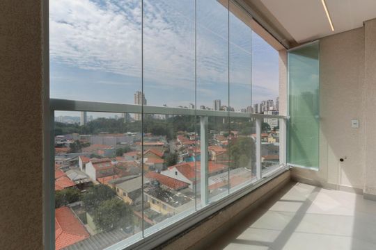 Varanda gourmet de apartamento à venda com 2 quartos, 53m² em Santana, São Paulo