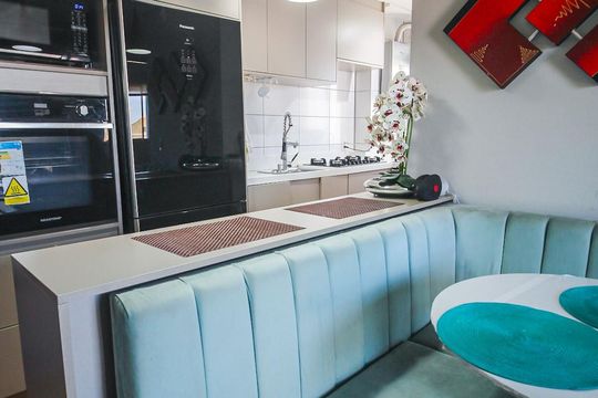 Sala de apartamento à venda com 2 quartos, 45m² em Parque Reboucas, São Paulo