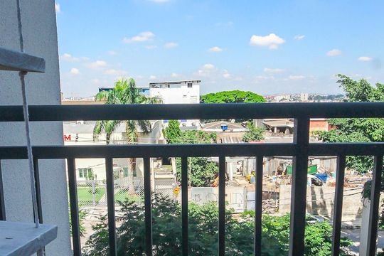 Varanda da Sala de apartamento à venda com 2 quartos, 45m² em Parque Reboucas, São Paulo