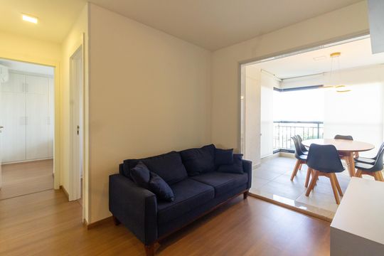 Sala de apartamento para alugar com 2 quartos, 63m² em Vila Zilda, São Paulo
