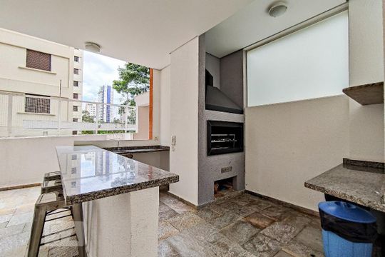 Área comum - Churrasqueira de apartamento à venda com 3 quartos, 130m² em Vila Mascote, São Paulo