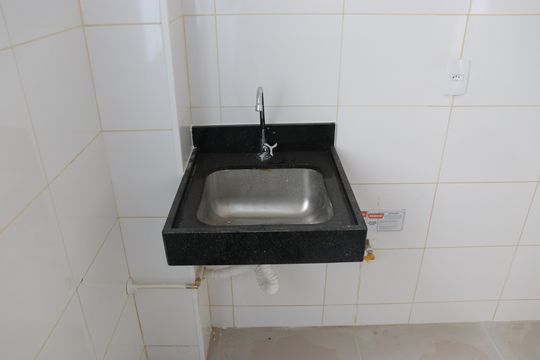Cozinha de apartamento para alugar com 1 quarto, 55m² em Setor Morais, Goiânia