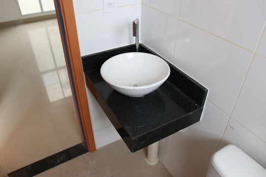 Banheiro de apartamento para alugar com 1 quarto, 55m² em Setor Morais, Goiânia
