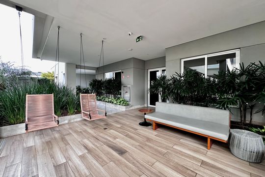 Área comum de apartamento à venda com 2 quartos, 140m² em Jardim Caravelas, São Paulo
