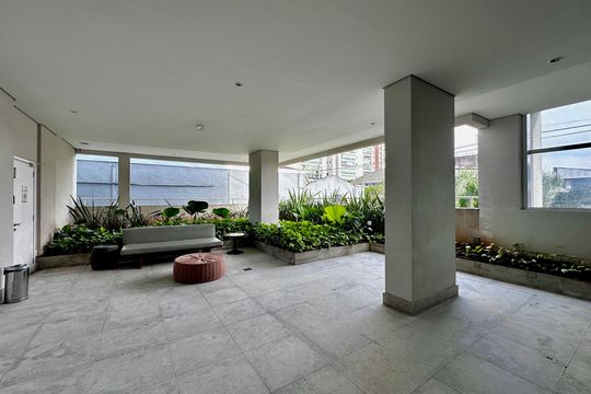 Área comum de apartamento à venda com 2 quartos, 140m² em Jardim Caravelas, São Paulo