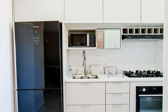 Cozinha de apartamento à venda com 2 quartos, 68m² em Macedo, Guarulhos