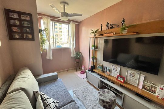 Sala de apartamento à venda com 2 quartos, 48m² em Vila Rosa, Novo Hamburgo