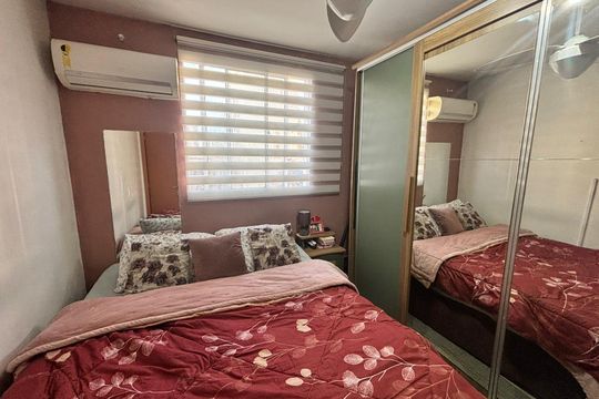 Quarto de apartamento à venda com 2 quartos, 48m² em Vila Rosa, Novo Hamburgo