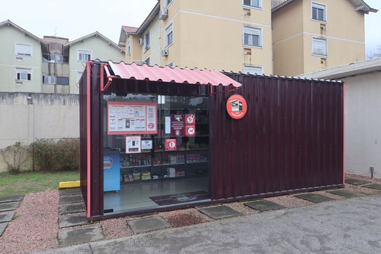 Área comum de apartamento à venda com 2 quartos, 42m² em Mato Grande, Canoas