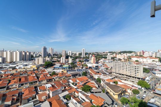 Vista da Sacada com Churrasqueira de apartamento à venda com 2 quartos, 65m² em Jardim Nossa Senhora Auxiliadora, Campinas