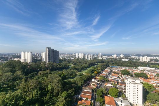 Vista Varanda de apartamento para alugar com 3 quartos, 155m² em Vila Sofia, São Paulo