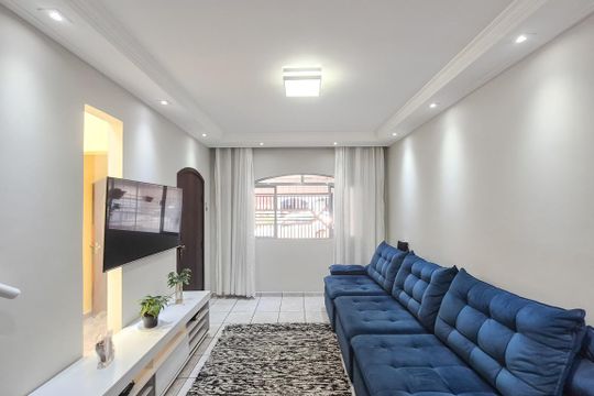 Sala de casa à venda com 3 quartos, 129m² em Bairro dos Casa, São Bernardo do Campo