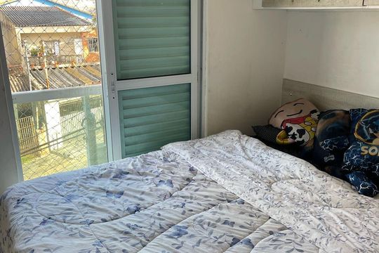 Quarto de apartamento para alugar com 2 quartos, 96m² em Vila Bela Vista, Santo André