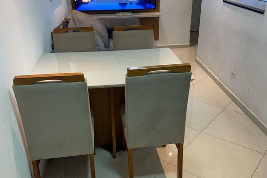 Sala de apartamento para alugar com 2 quartos, 96m² em Vila Bela Vista, Santo André