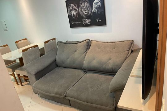 Sala de apartamento para alugar com 2 quartos, 96m² em Vila Bela Vista, Santo André