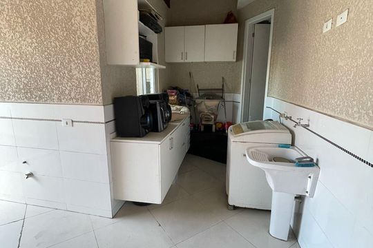 Área de serviço de apartamento para alugar com 2 quartos, 96m² em Vila Bela Vista, Santo André